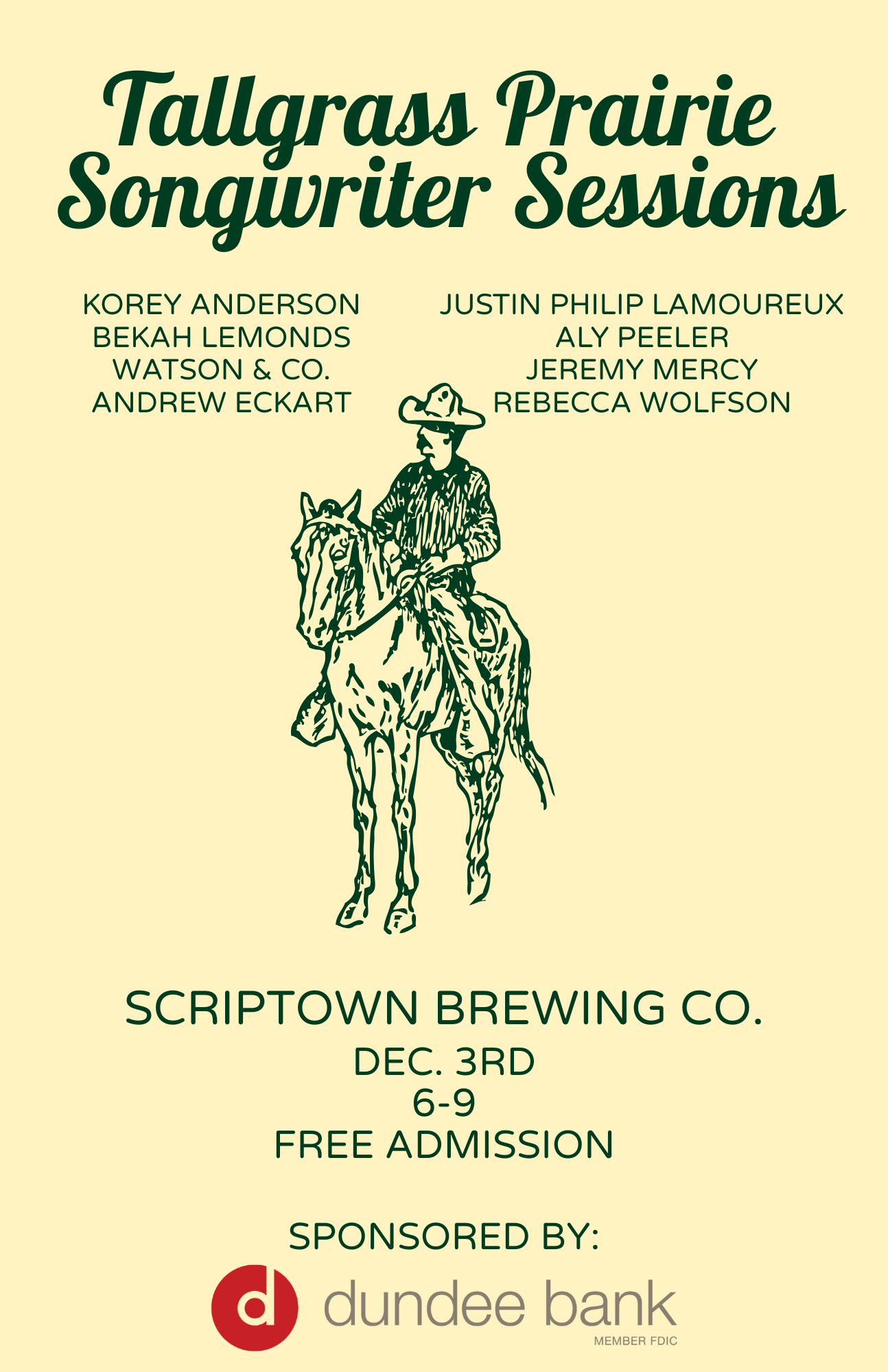 Tallgrass Prairie Songwriter Sessions