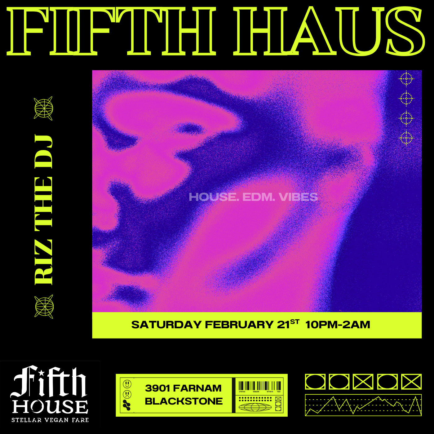 Riz the DJ at Fifth House