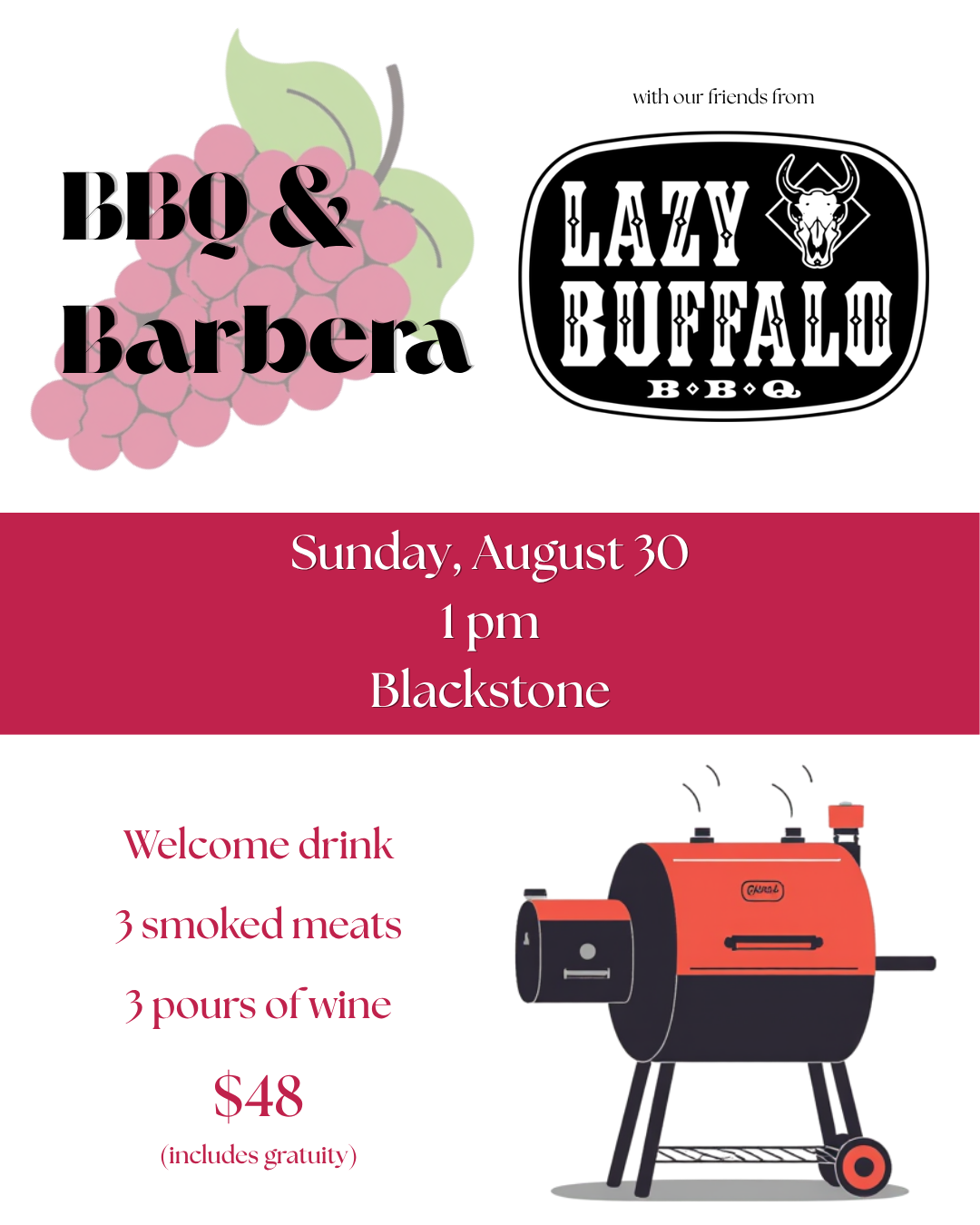 BBQ and Barbara @ Corkscrew