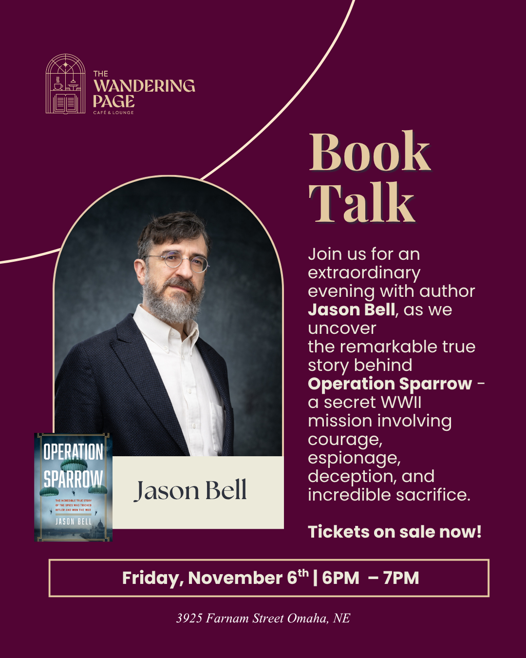 Book Talk with Jason Bell
