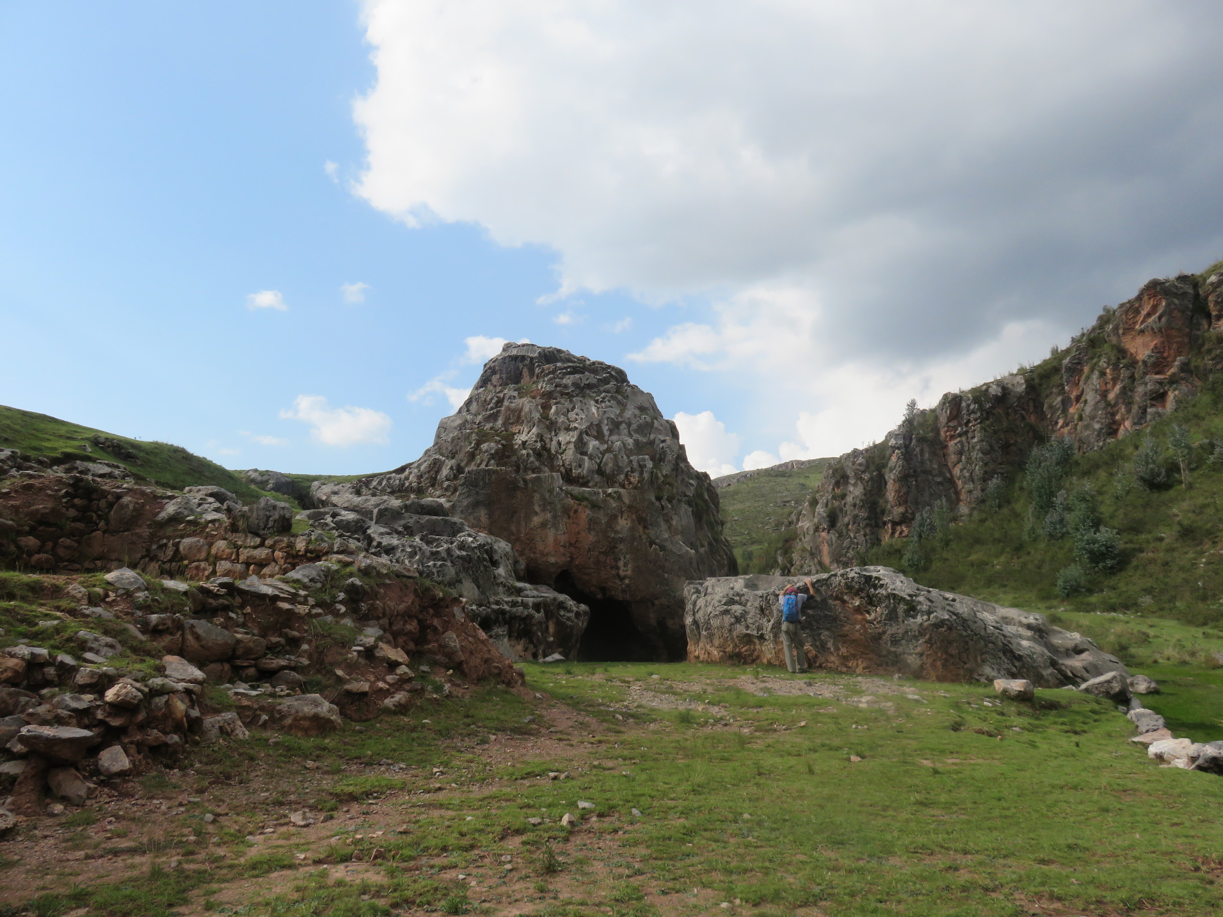The old rock and cave combo
