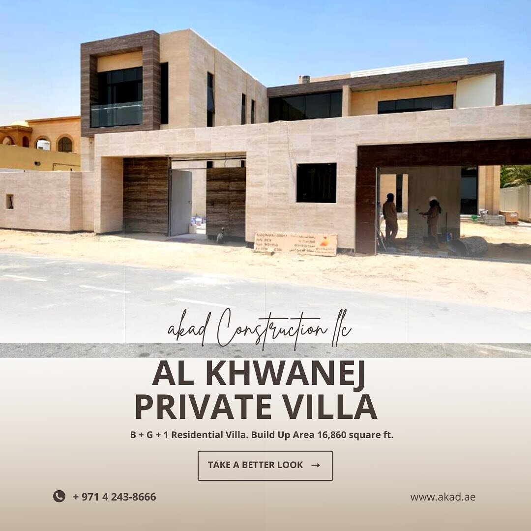 A different and more focused view of our work on private Villa in Al Khwanej area, Dubai from one of our previous posts. #construction #entrepreneur #constructioncompany #interiordesign #dubai #civilengineering #mydubai #uae #villa #luxury #residenti