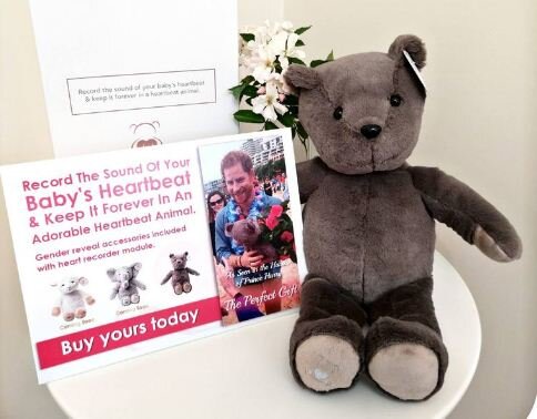 Record your unborn Baby's Heartbeat to treasure forever HeartBeat Bear 