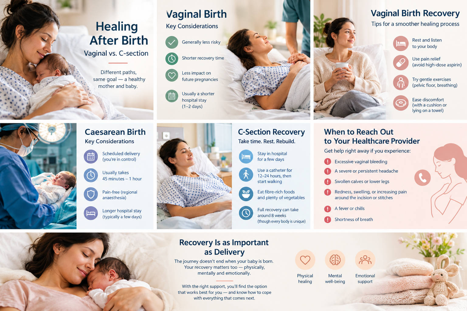 healing after birth