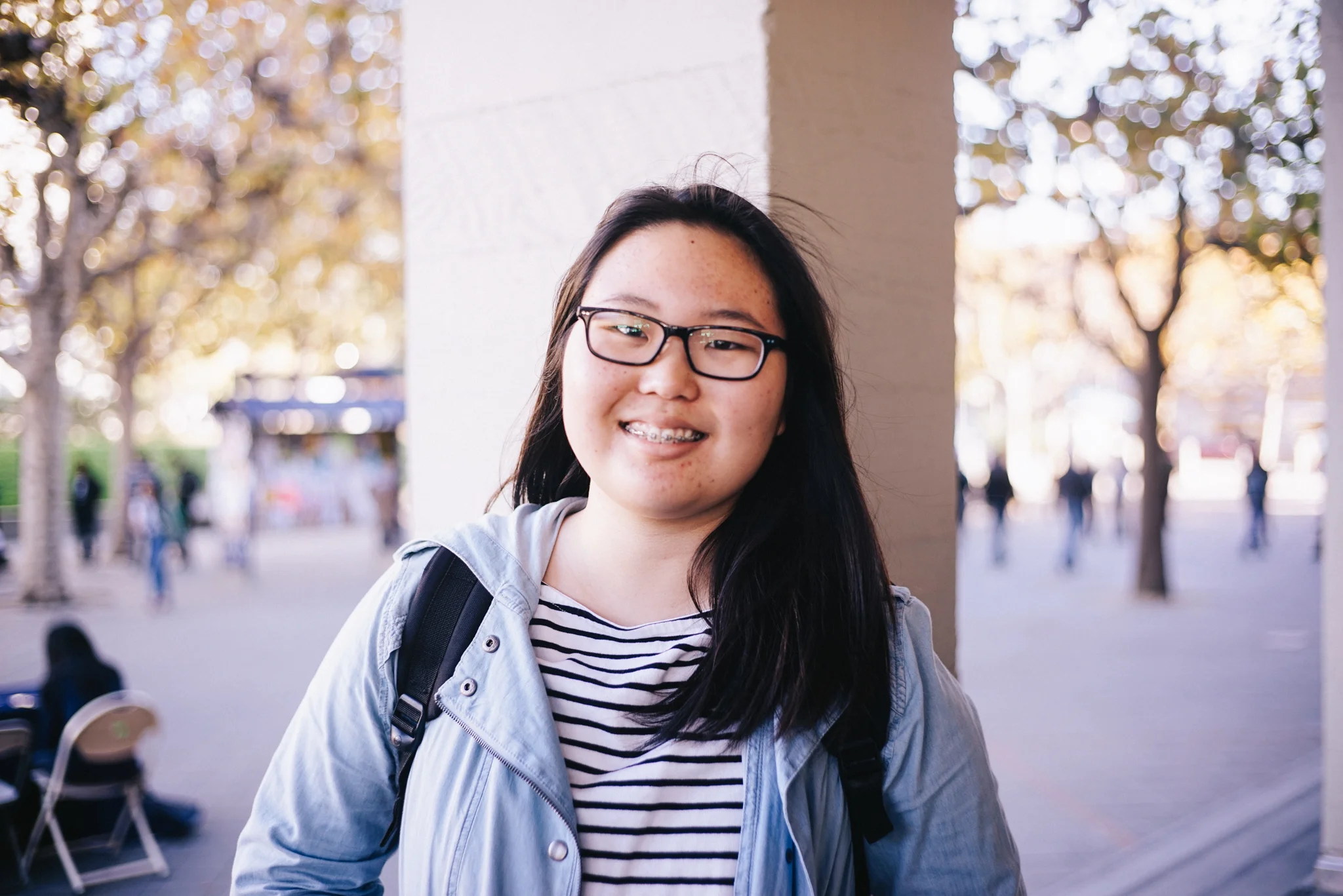 “ I think there’s a big stigma attached to it, that if you talk to a random person that it’s a bad thing. I think it’s nice to get away from the physical aspect of it just to see that we’re all humans in the end.”