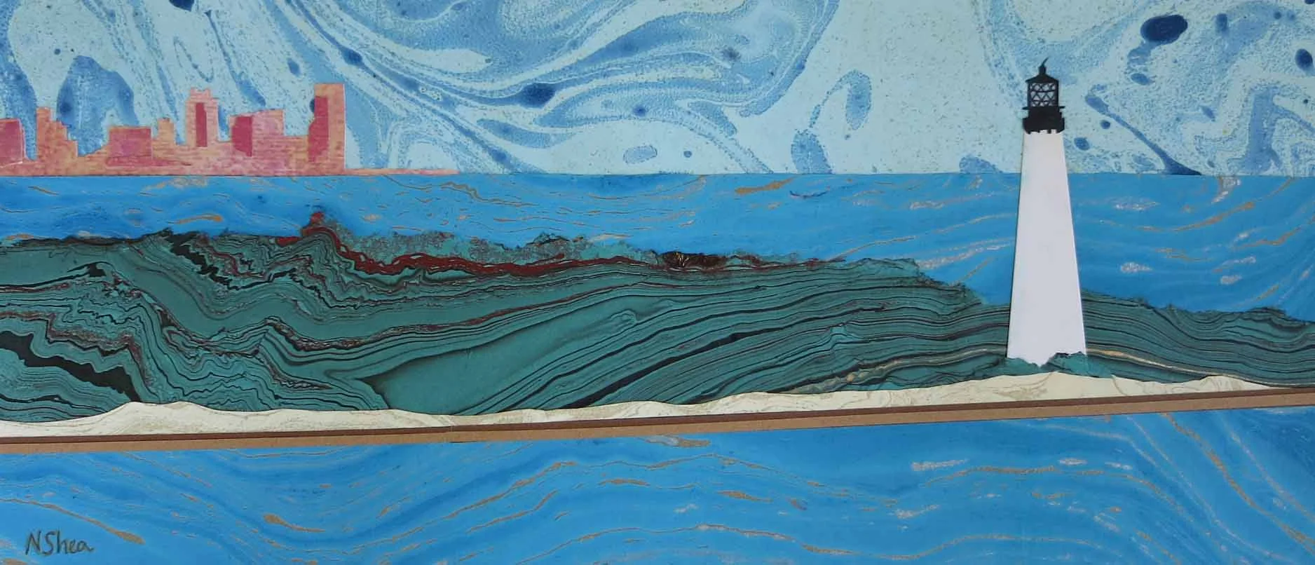 Cape Florida, Miami, print, $40
