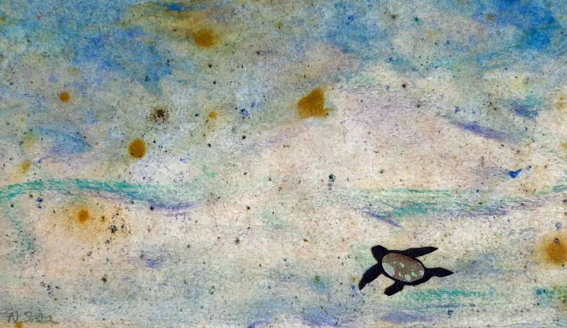 Turtle Journey, print, $35