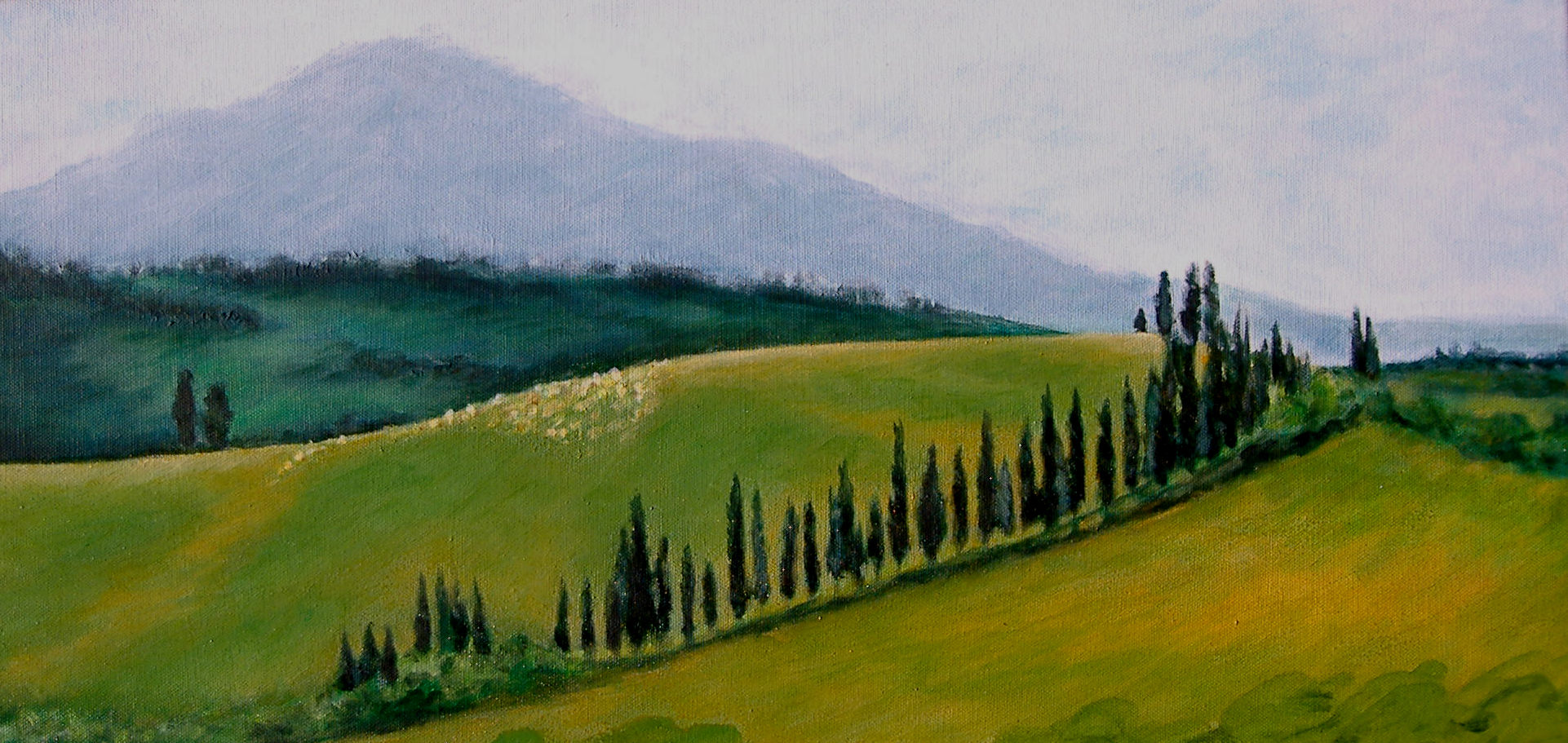 Italian Horizons, oil on canvas, SOLD
