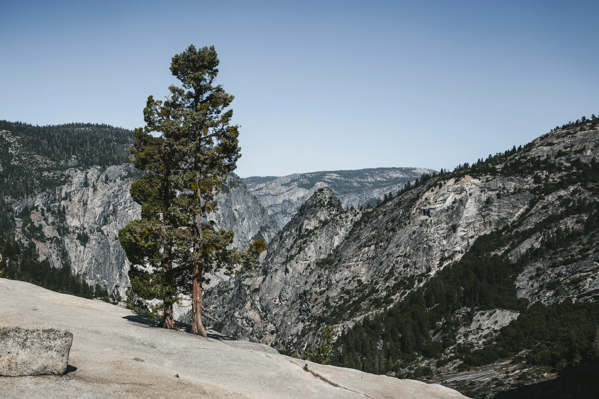 Top of Nevada Falls