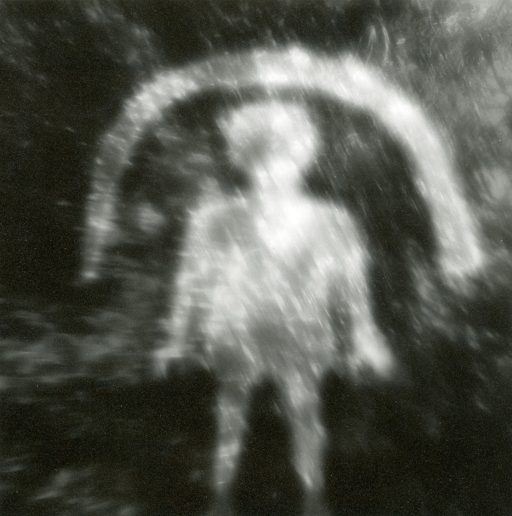 A-34 Photogram-Gelatin silver paper 18x18cm
