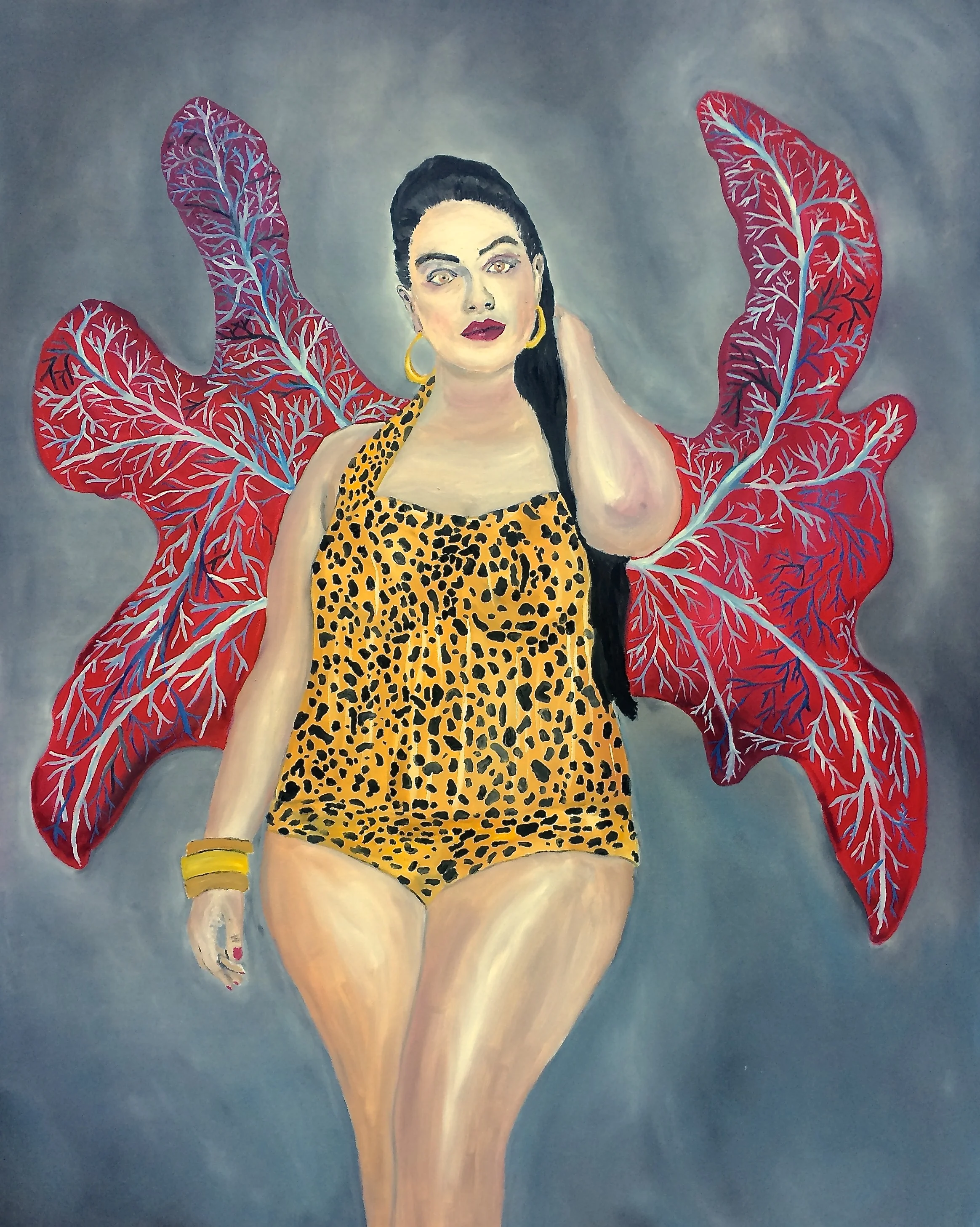 Mother of all living! Oil on Canvass 120 x 154 cm , 2017