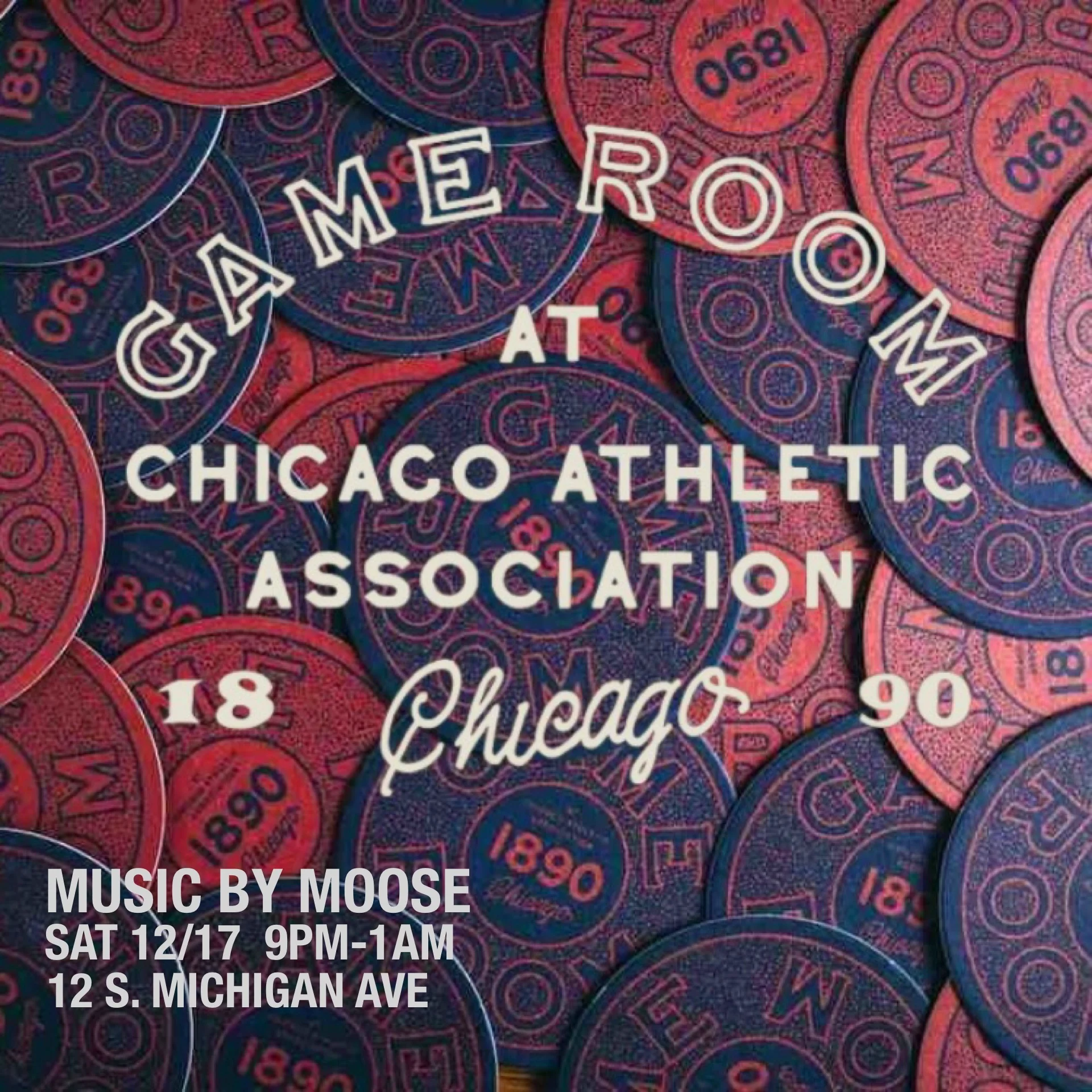 Chicago Athletic Association Game Room