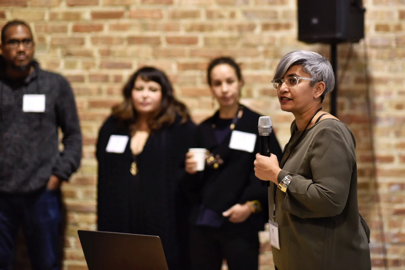 Obama Presidential Center Exhibition Design Team "Studio Block" Open House. 
