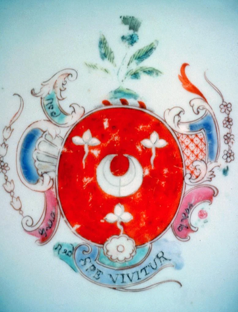 The error on the English arms of Dobree, circa 1755