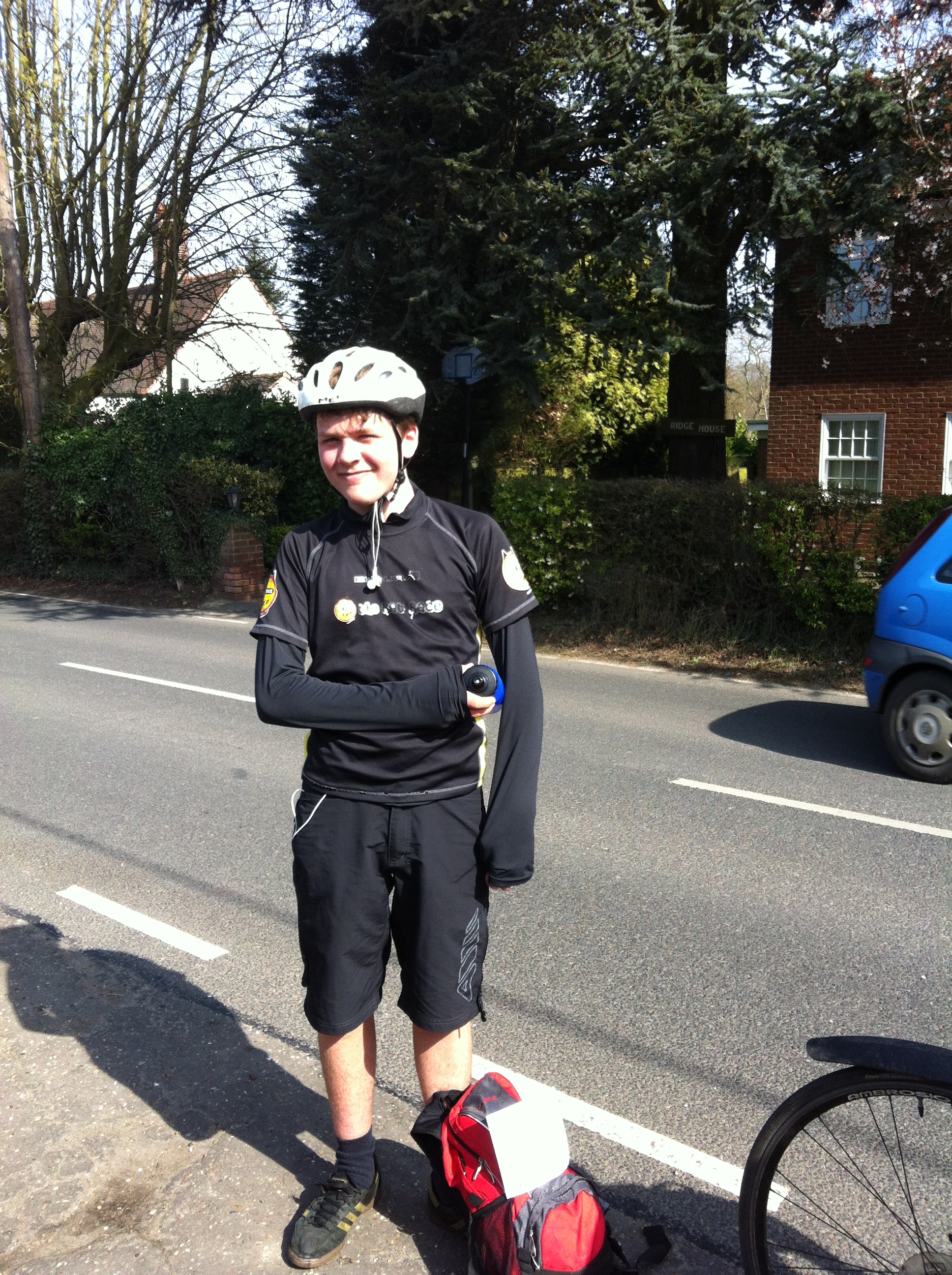 One of my first long rides. Cambridge to Southend