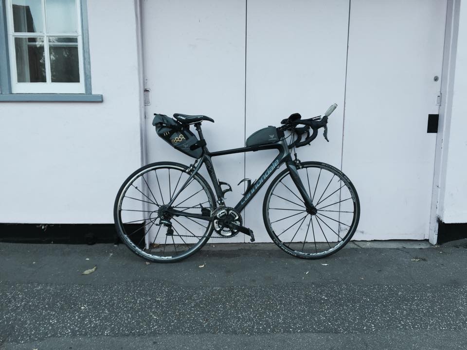 Bike just prior to the TCR 2015