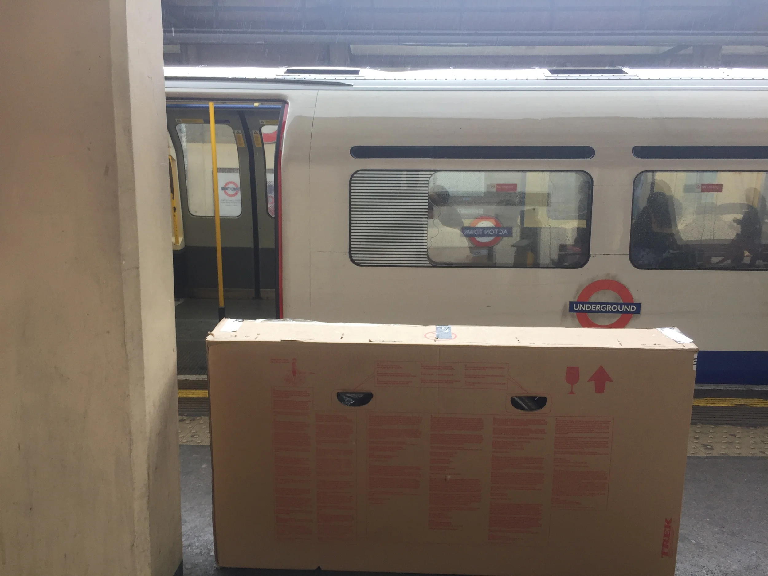 Bike box on the tube