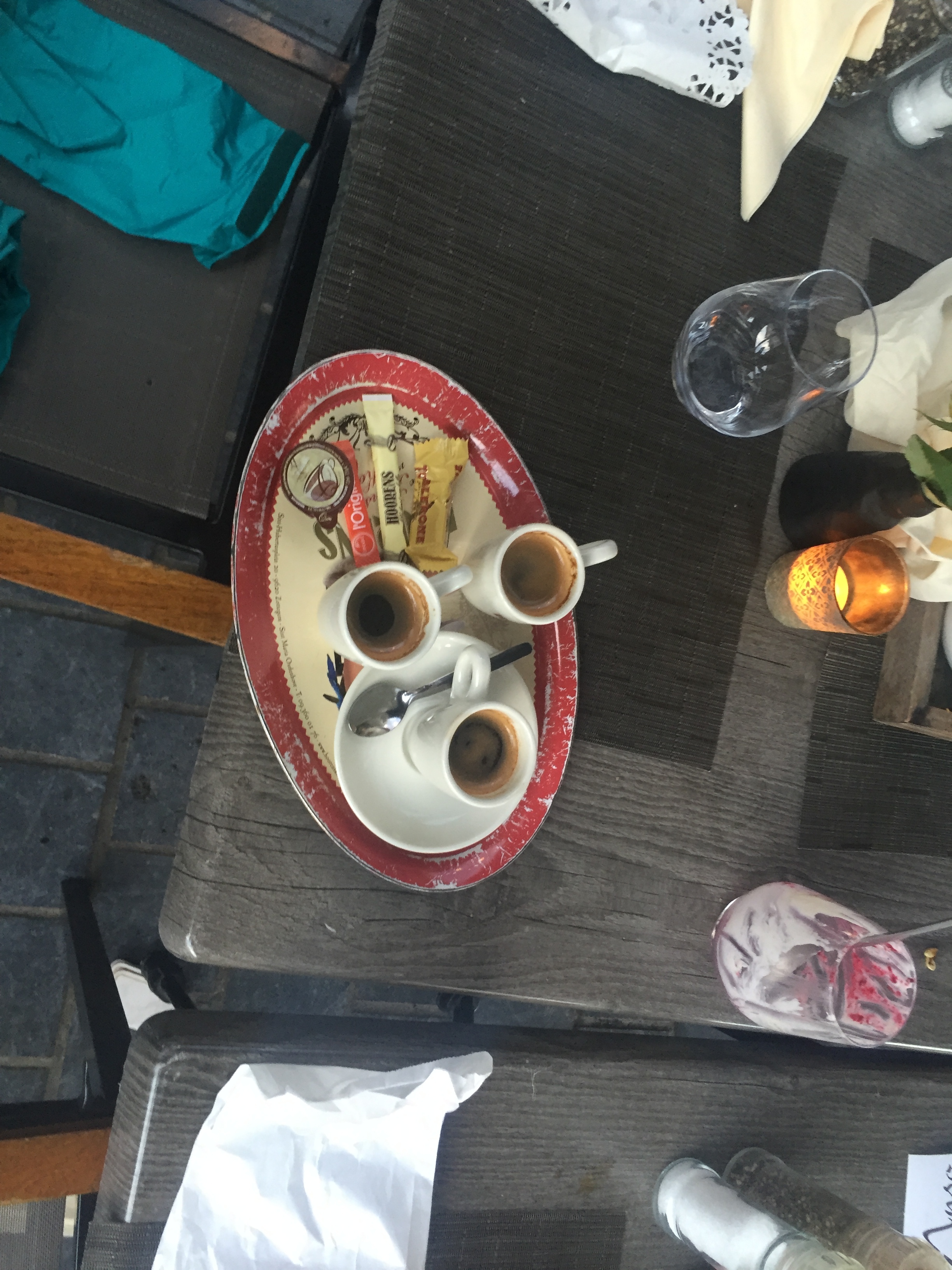 3 Espressos before I leave