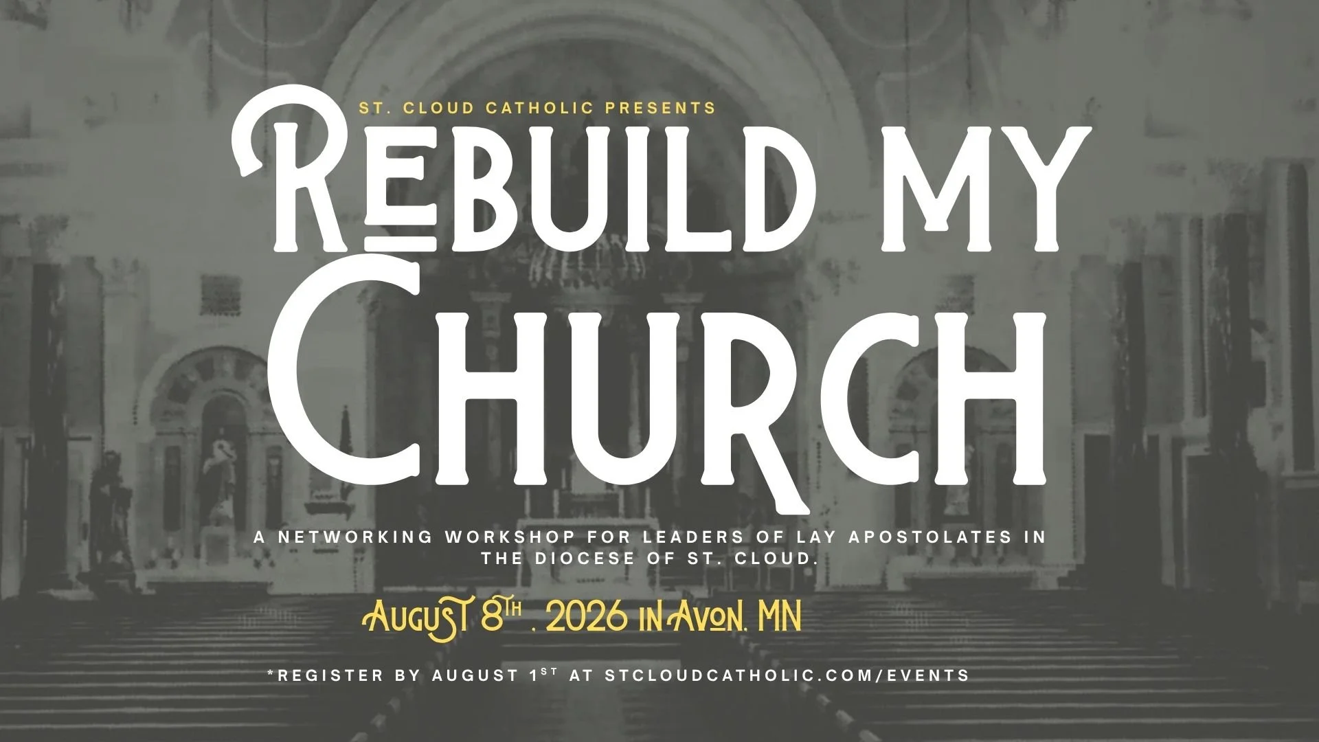 "Rebuild My Church" Leadership Networking Event
