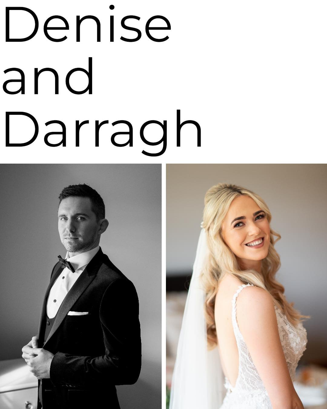 Denise and Darragh.

The Sun shined brightly for Denise and Darragh&rsquo;s lovely wedding in Ballyliffin Lodge Hotel last weekend. 
We made our way up to the highest point at Alpaca Ireland to take in the stunning views before making our way to the 