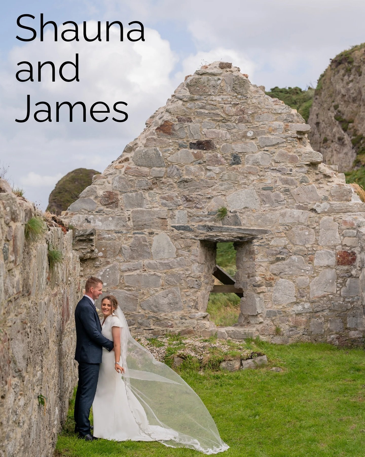 Last weekend, I had the pleasure of capturing Shauna and James&rsquo;s beautiful wedding day. After their &ldquo;I do&rsquo;s,&rdquo; we made our way to Malin Well to take in the stunning scenery. We took shelter from the winds in the old church befo