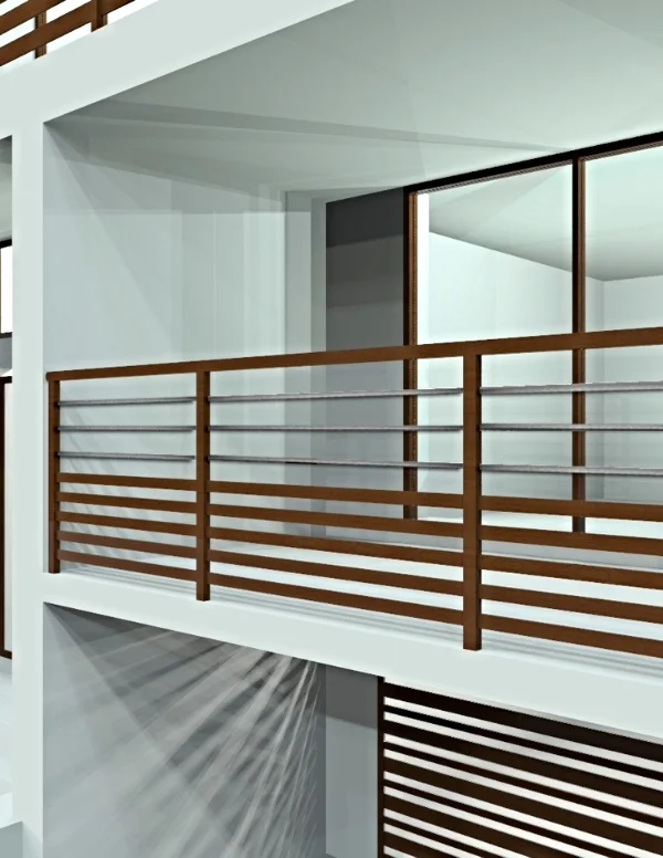 Hand rail design.
