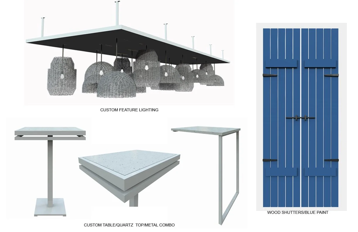  CUSTOM FURNITURE/LIGHTING FEATURE PROPOSAL 