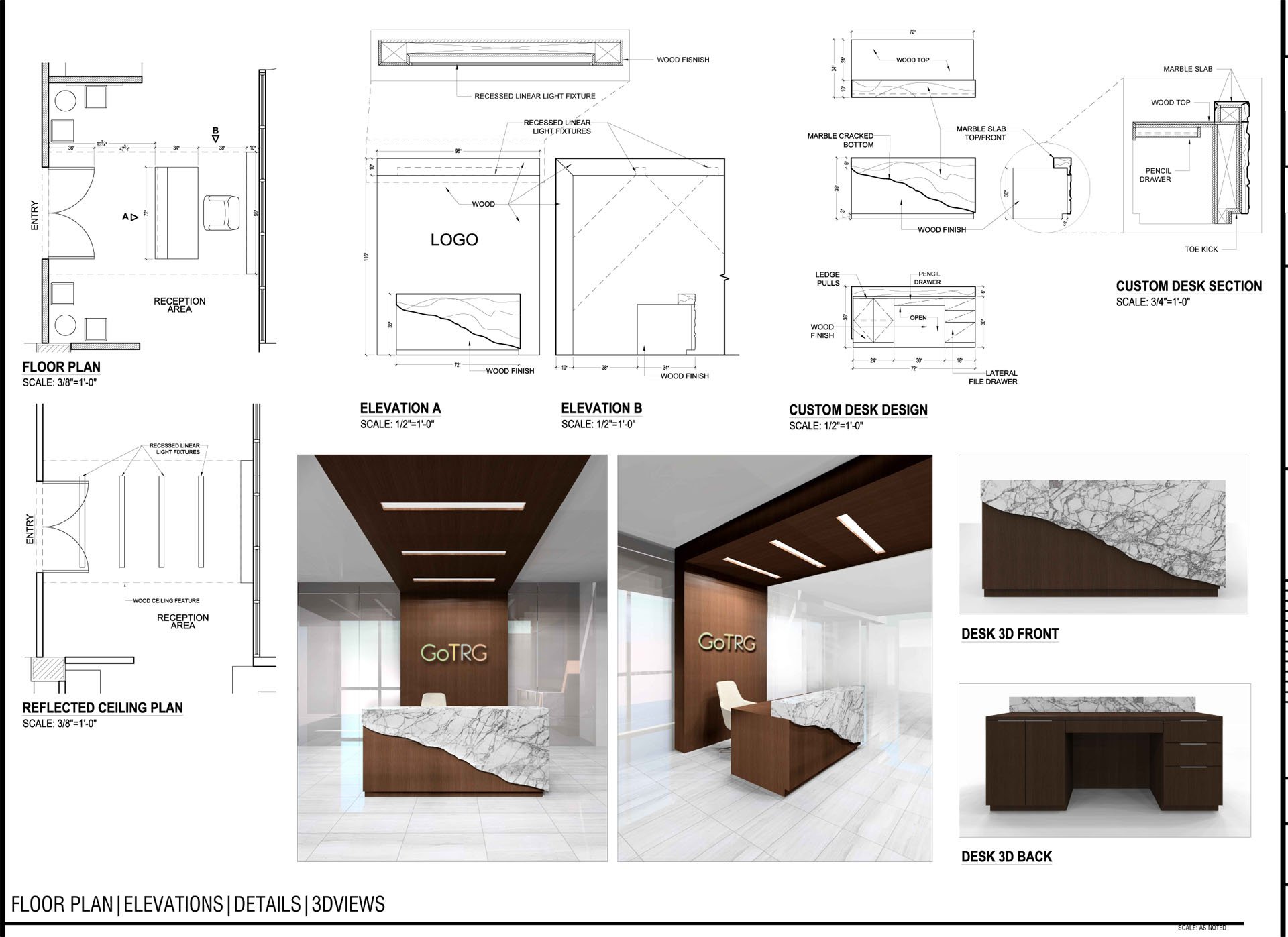  RECEPTION DESIGN PROPOSAL  