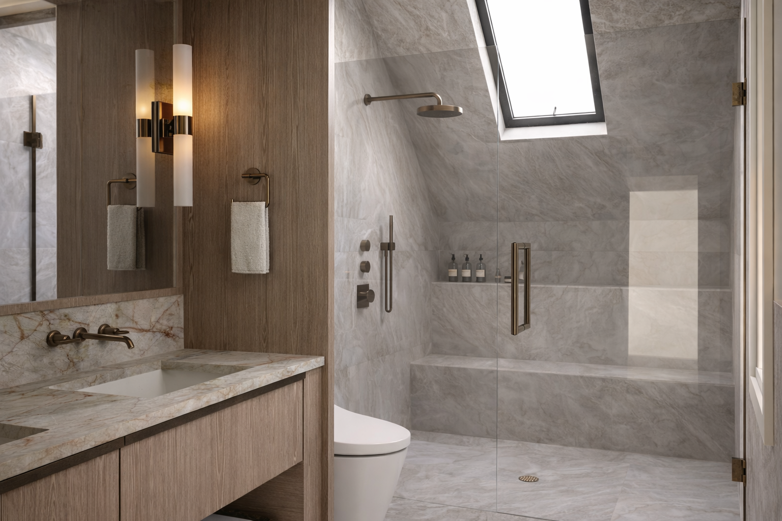 Primary Bathroom Design | Zen Mood | Scarsdale, NY