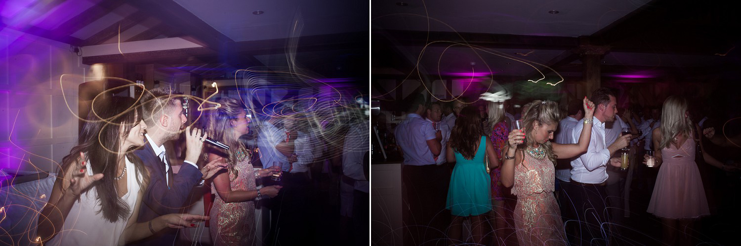 Wedding at Old Brook Barn - Guests on the Dancefloor