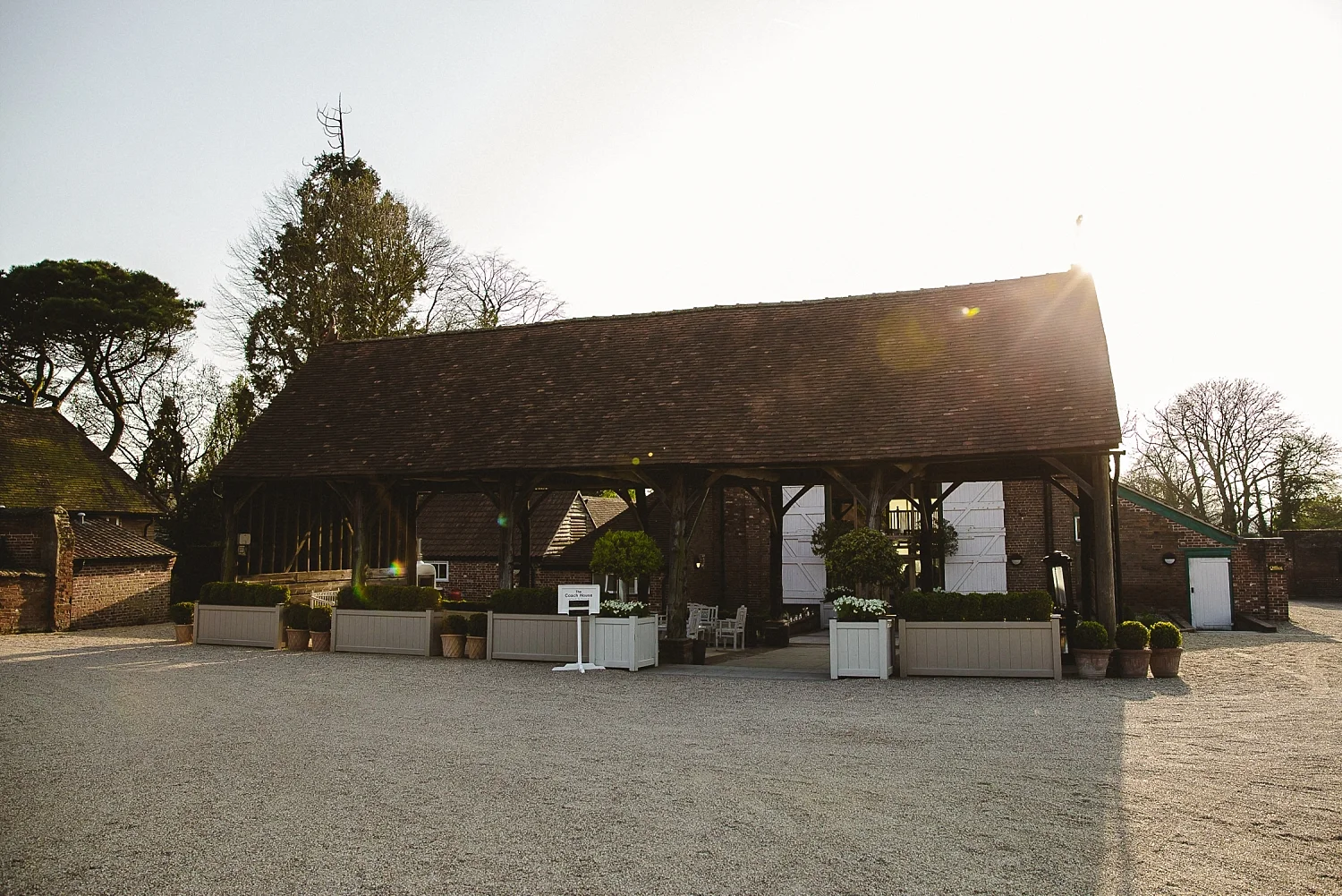 Gaynes Park Wedding Barn