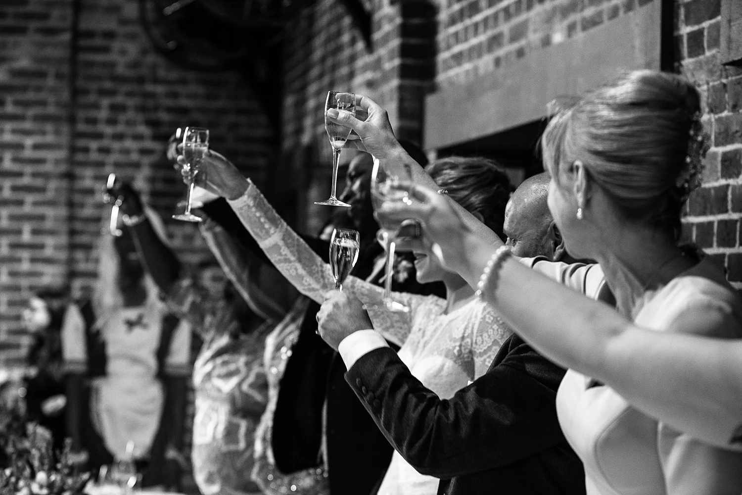 Gaynes Park Wedding - Essex Wedding Photographer - Groom's Toast