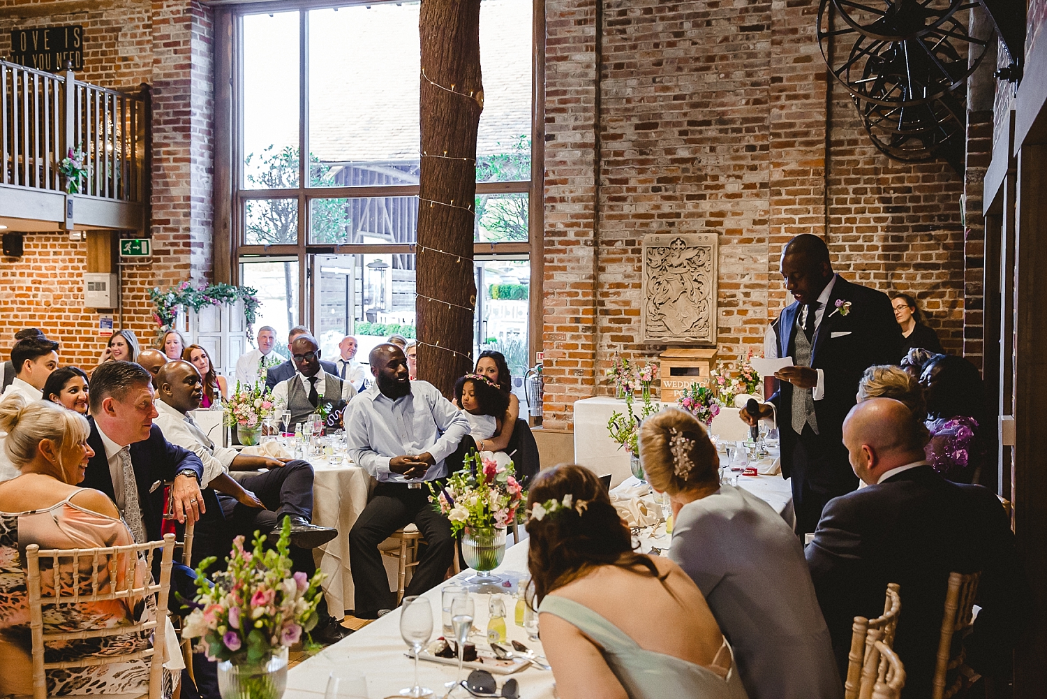 Gaynes Park Wedding - Essex Wedding Photographer - Groom's Speech