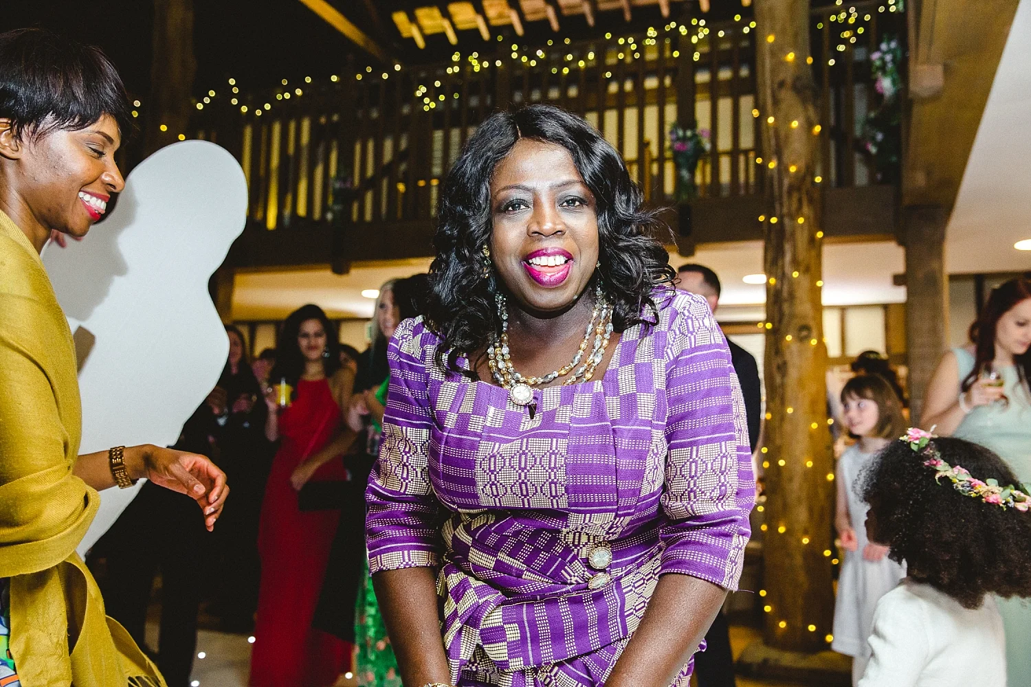 Gaynes Park Wedding Evening Party