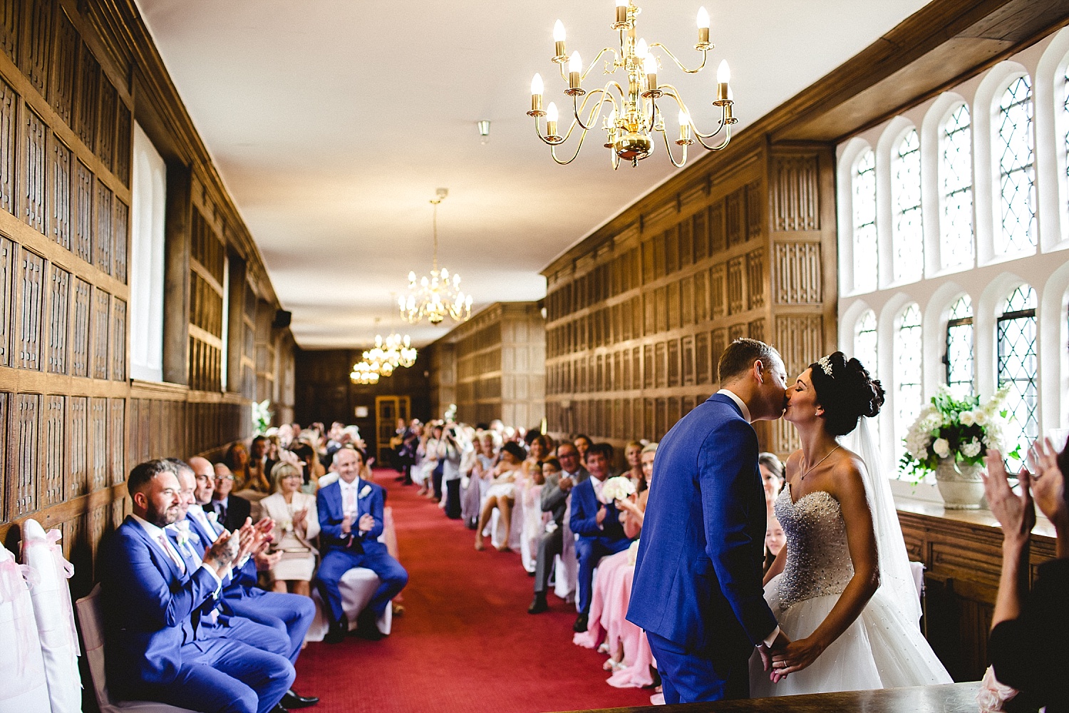 Gosfield Hall Wedding - Ceremony Room