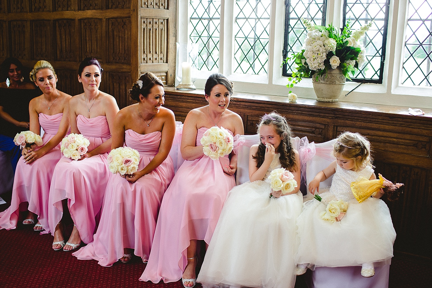 Gosfield Hall Wedding Photographer - Ceremony Room