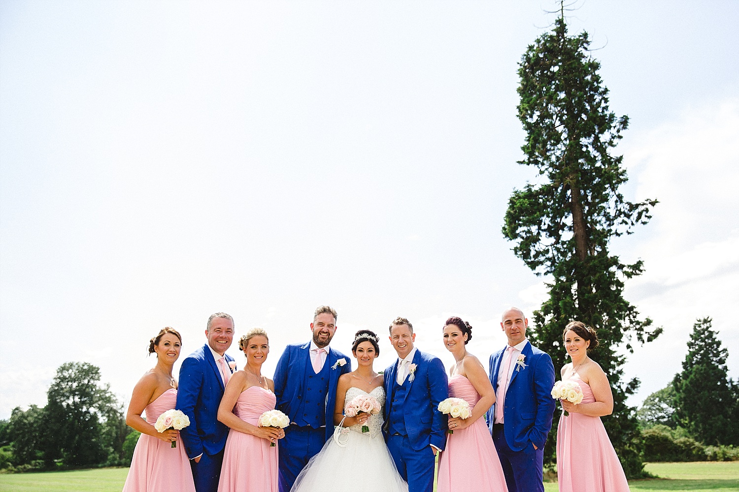 Wedding Photographer Essex - Gosfield Hall Wedding Party