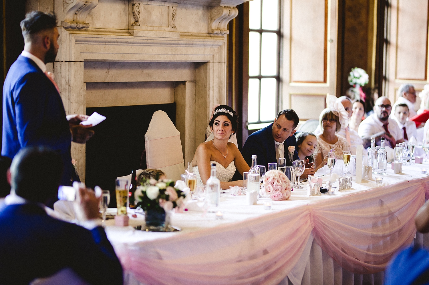 Gosfield Hall Wedding - Essex Wedding Photographer - Speeches