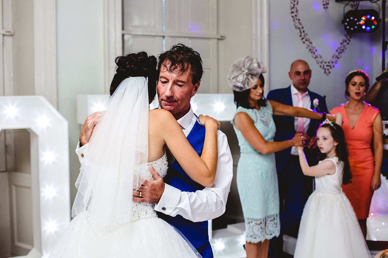 Gosfield Hall Essex Wedding - Father Daughter Dance