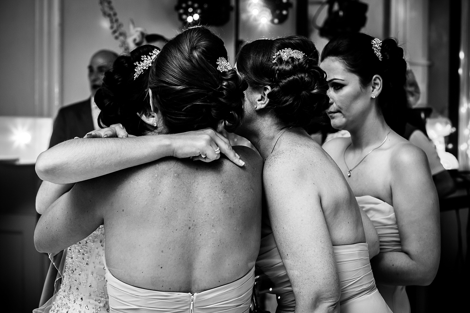 Gosfield Hall Wedding - Bridesmaids on the Dancefloor