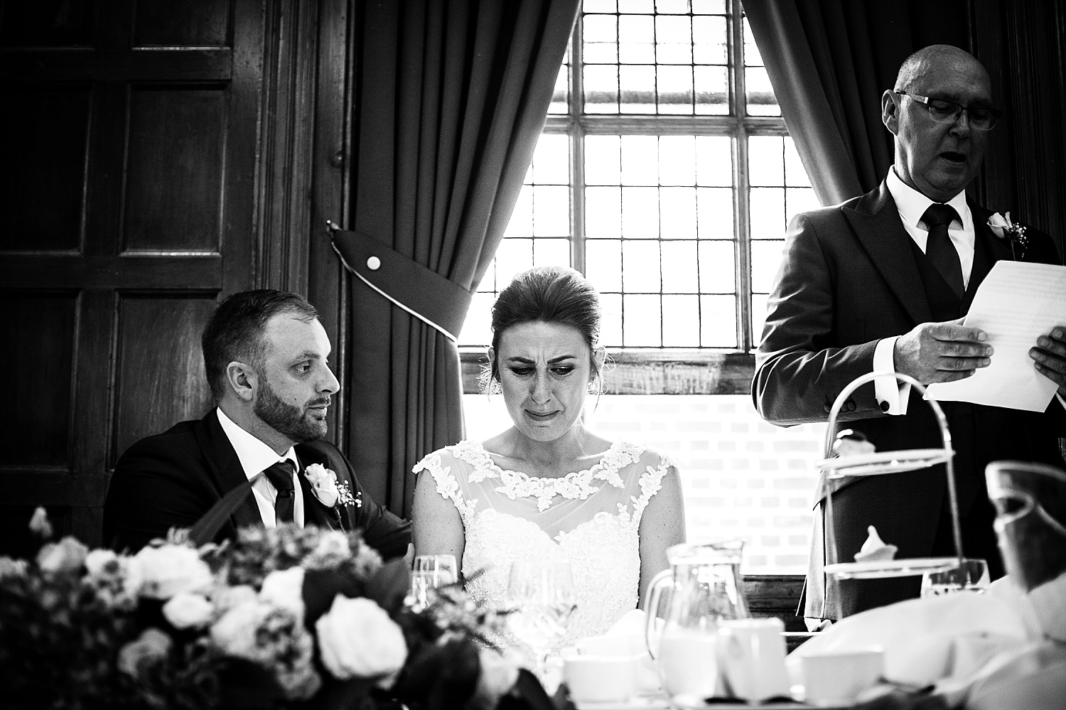 Langtons House Essex Wedding Photographer - Reception Speeches