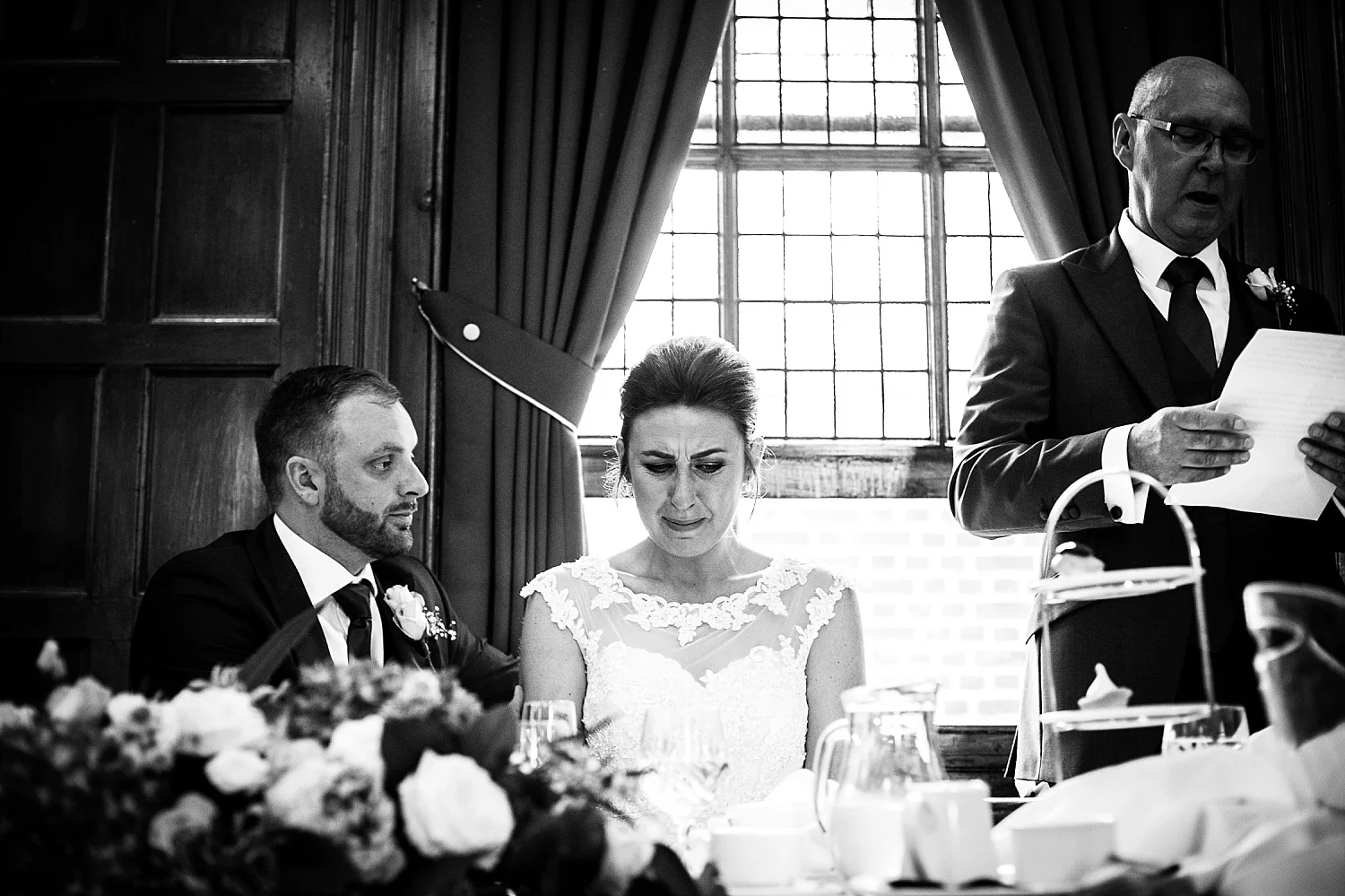 Langtons House Essex Wedding Photographer - Reception Speeches