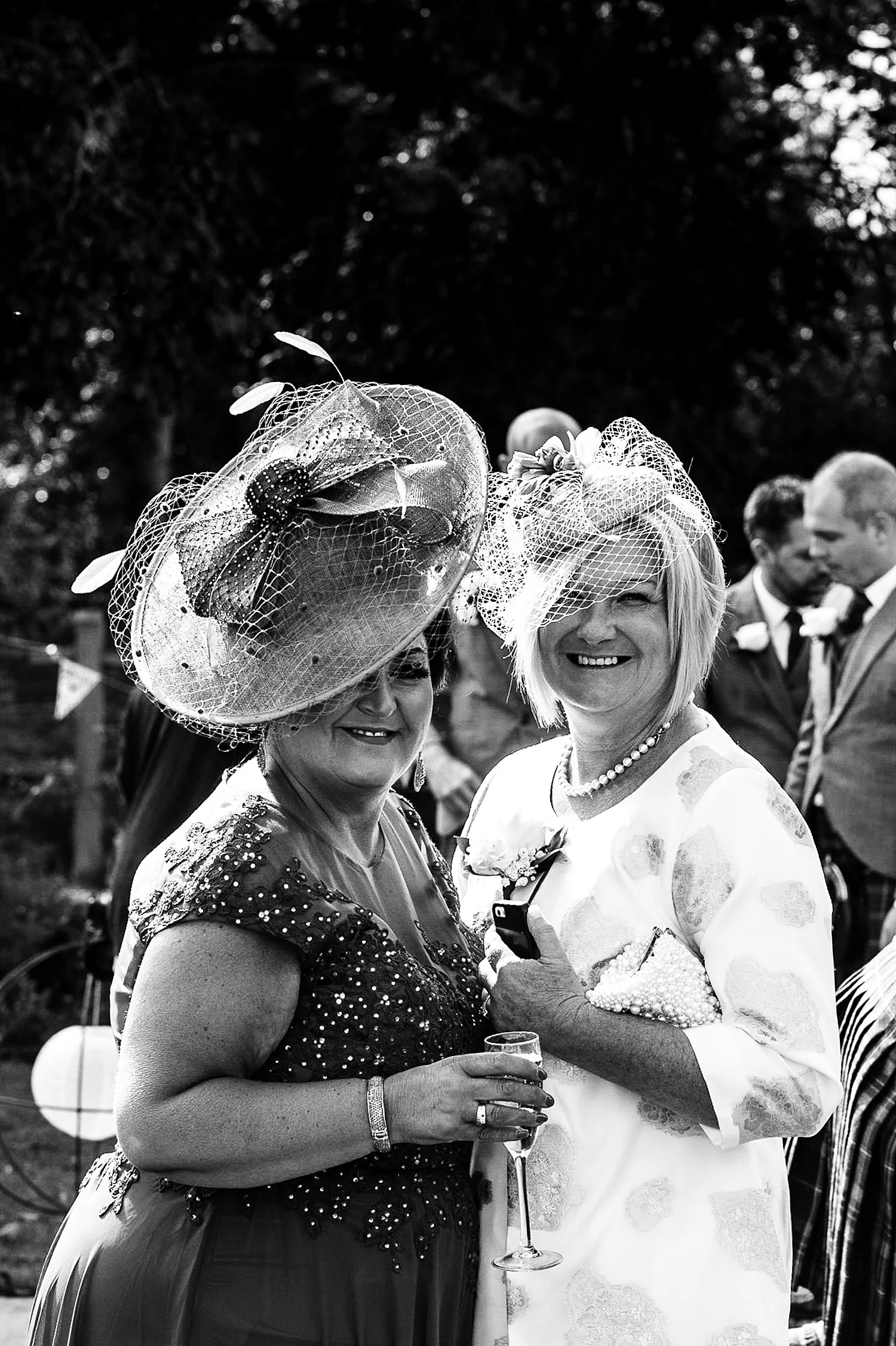 Houchins Essex Wedding - Reception Guests