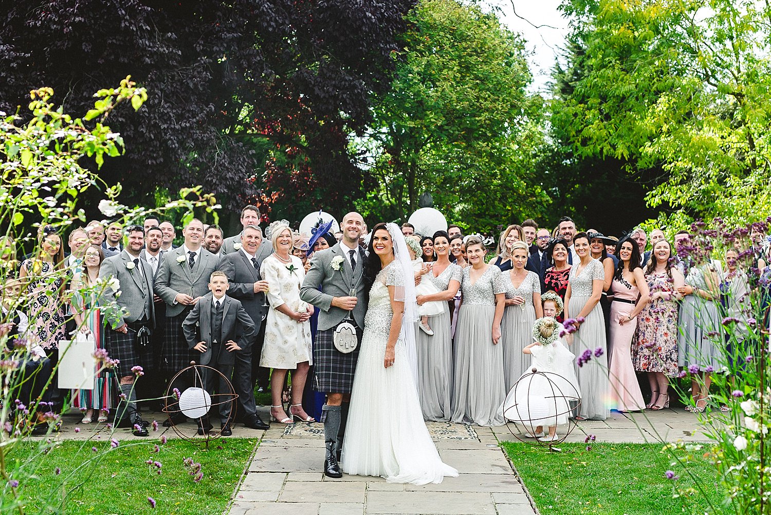 Houchins Wedding Photographer - Group Shot