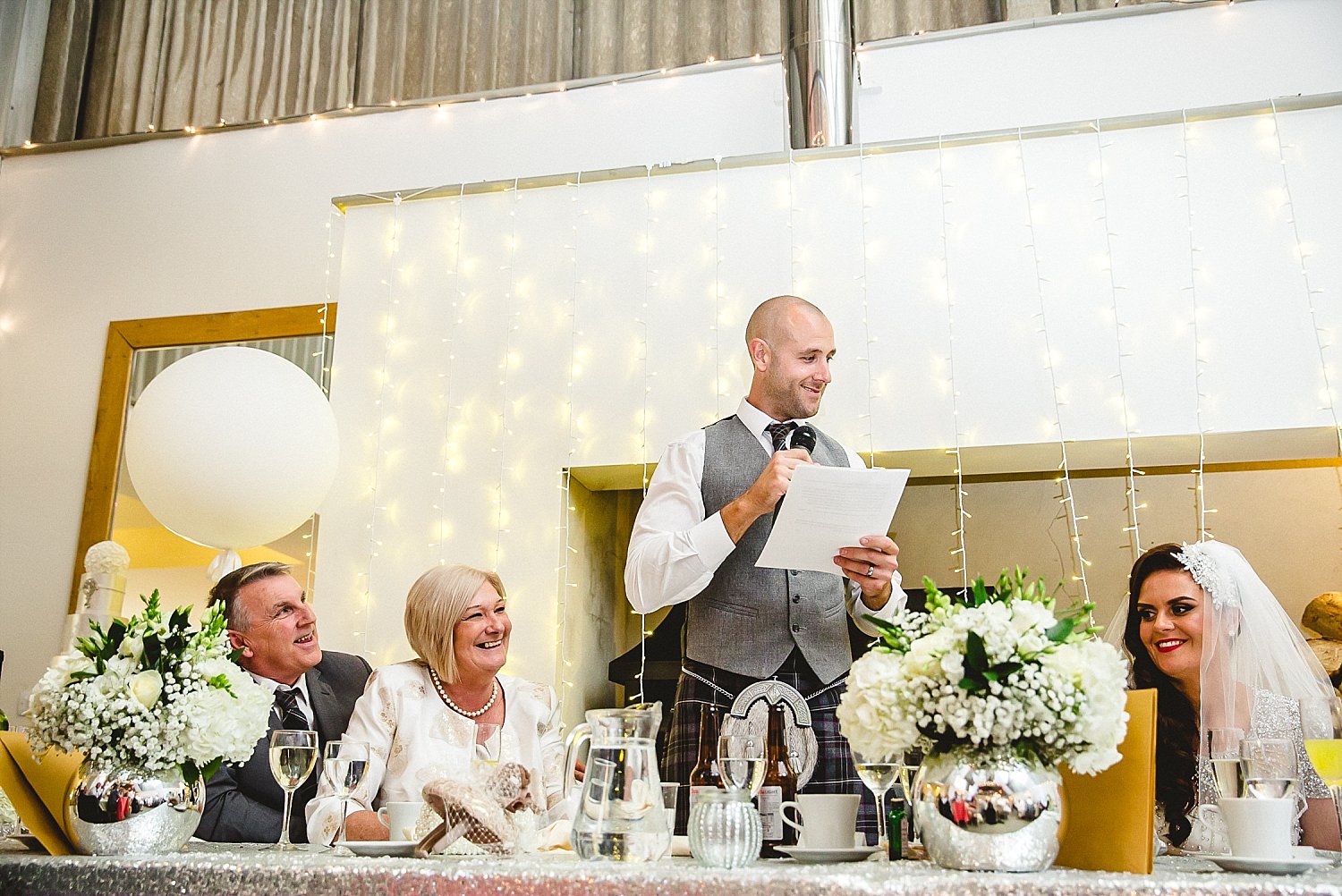 Houchins Essex Wedding - Groom's Speeches