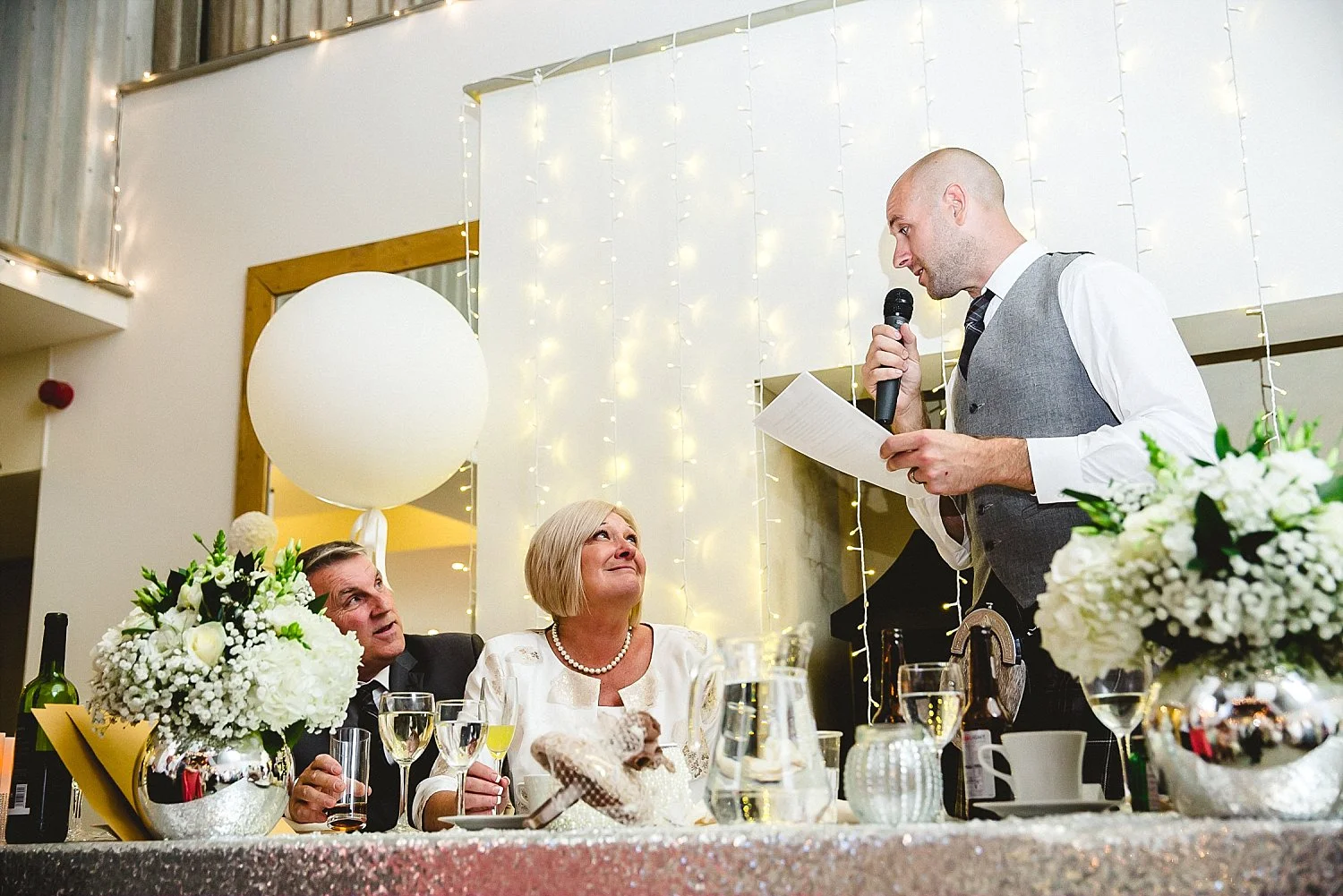 Houchins Essex Wedding Photographer - Groom's Speeches