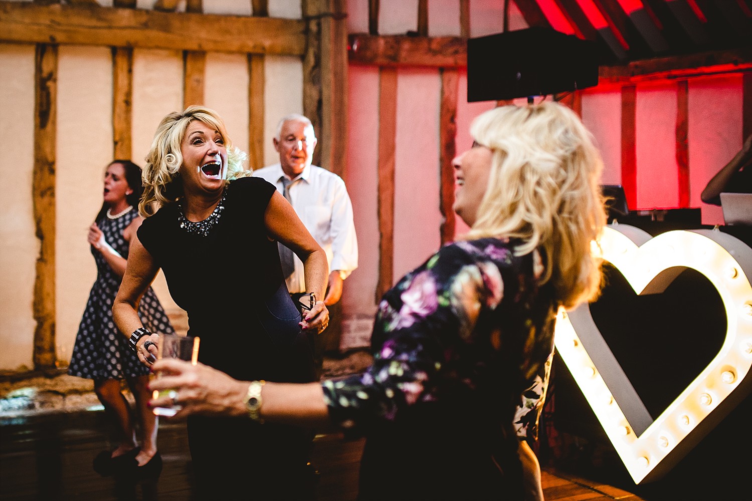 Blake Hall Essex Wedding Guests Dancing