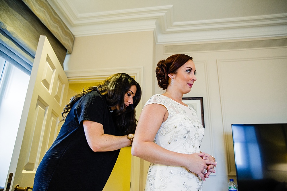 The Langham Hotel London Wedding - Bridal Preparations