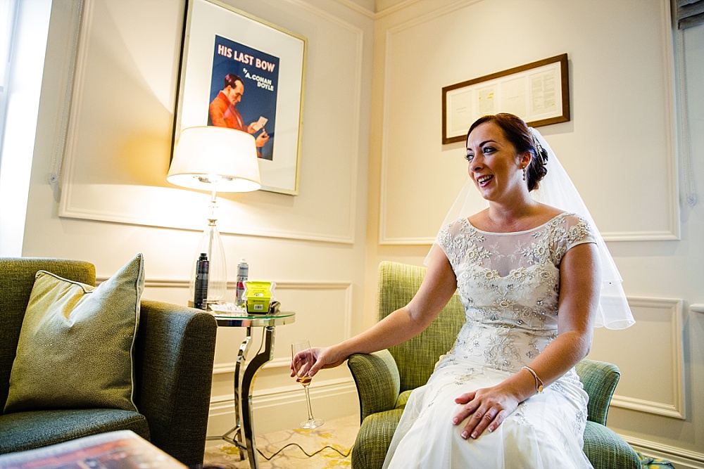 The Langham Hotel London Wedding - Bridal Preparations