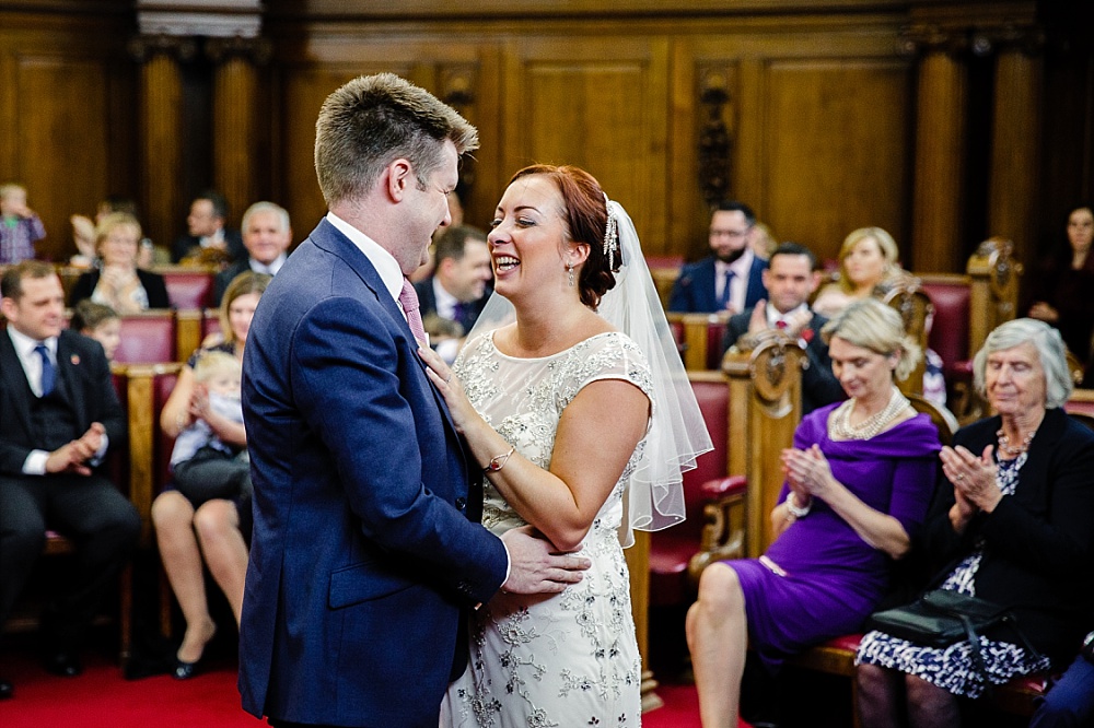 Islington Town Hall Wedding Photographer - Wedding Ceremony